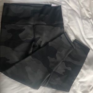 hi-rise leggings, 7/8 length